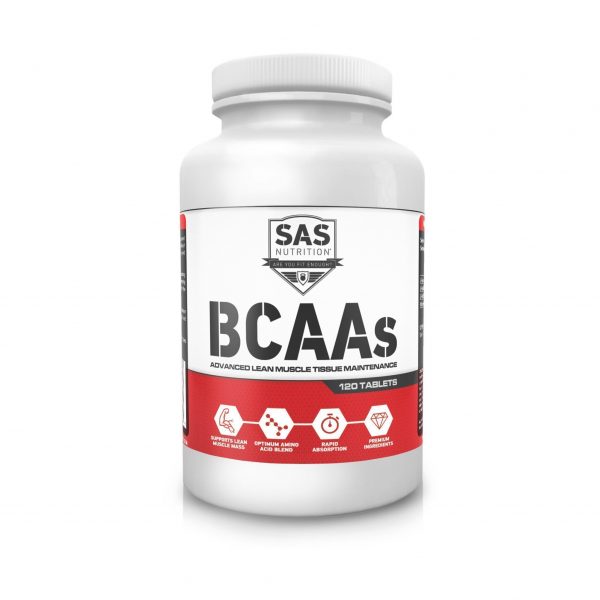 SAS Nutrition BCAA - 120 Tabs